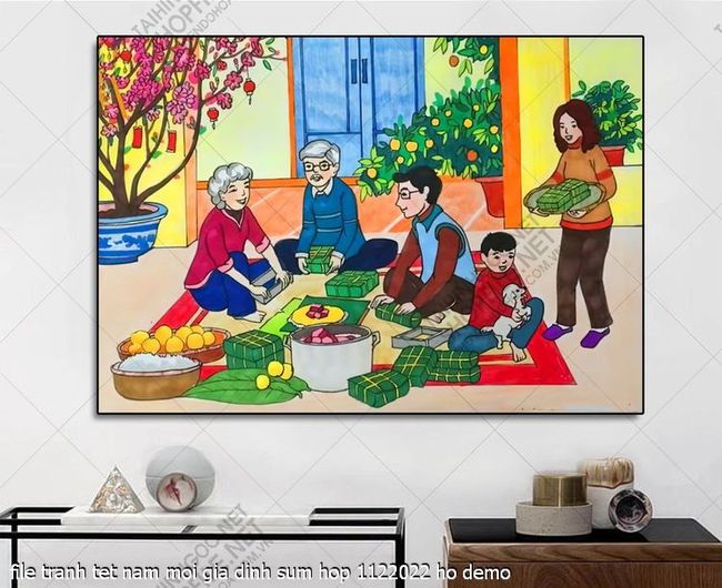 file tranh tet nam moi gia dinh sum hop 1122022 ho